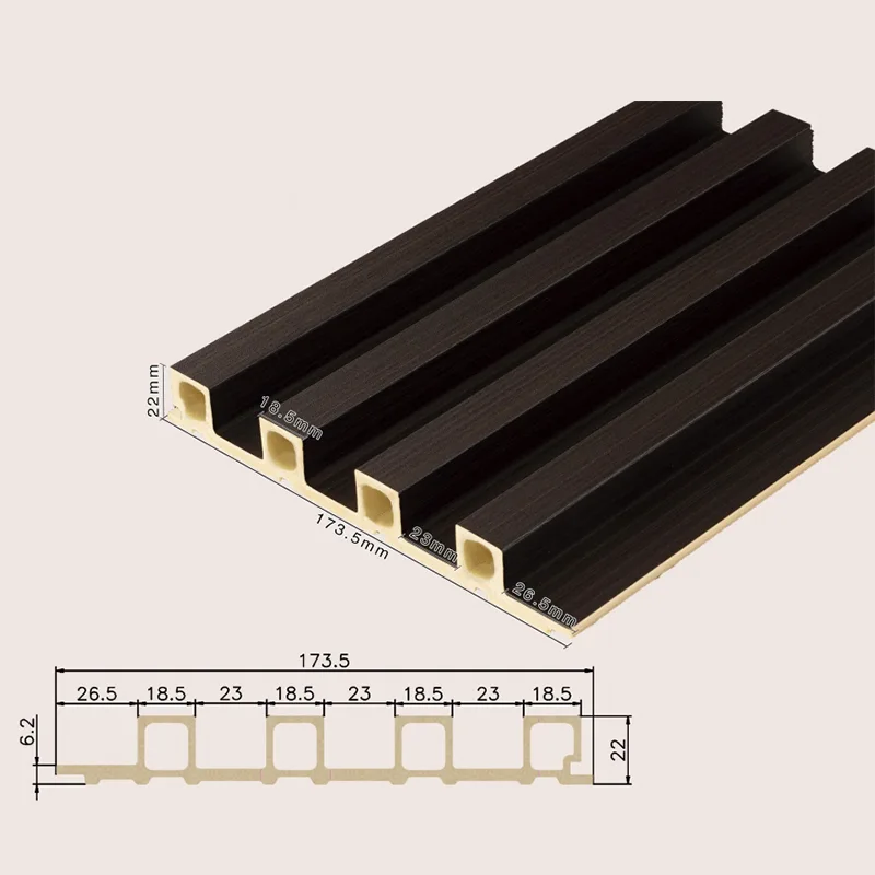 170 ফাঁপা 4-গ্রিড ফ্লুটেড প্যানেল